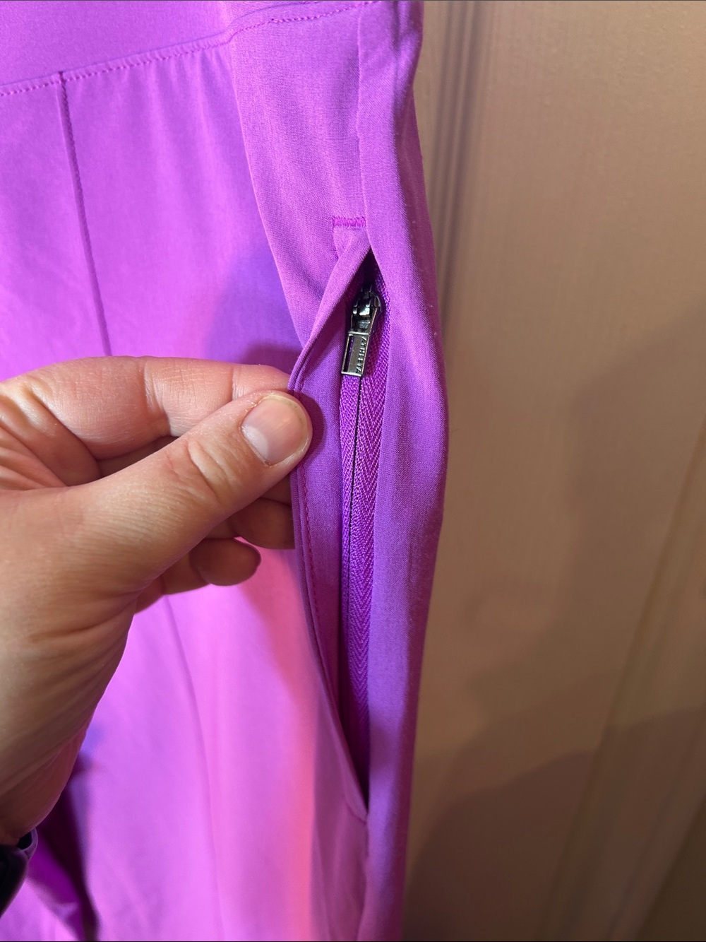 ATHLETA VIENNA SLIM PANT IN JAZZY PURPLE - Picture 5 of 12